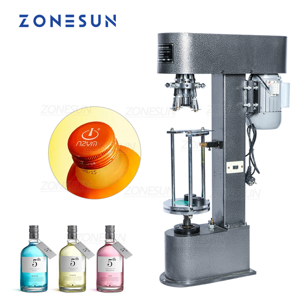 ZONESUN ZS-XG50D Semi-automatic ROPP Cap Crimping Machine