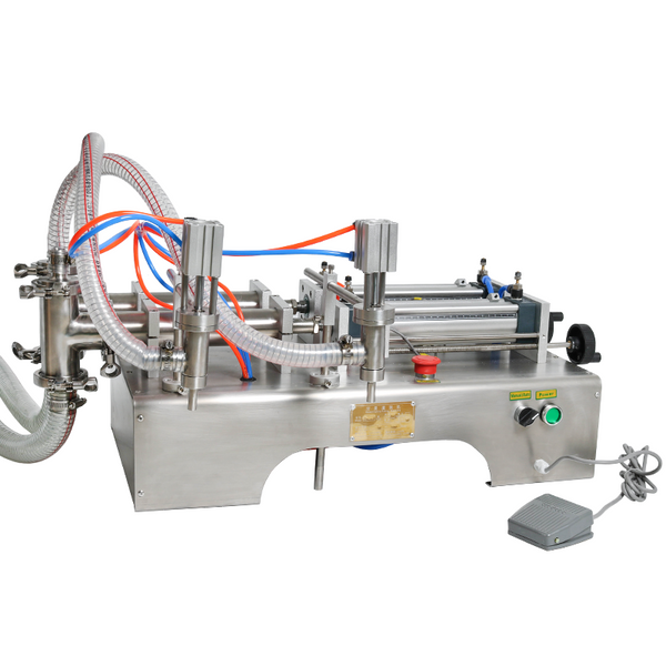 ZONESUN Pneumatic Double Head Shampoo Filling Machine