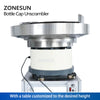 ZONESUN ZS-CVP1 Automatic Bulk Lid Cap Feeder Spray Bottle Cap Feeding Machine