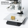 ZONESUN Multifunctional Press trainer hot foil stamping machine digital embossing machine