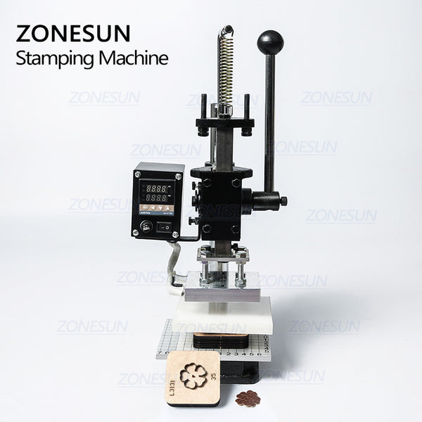 ZONESUN Multifunctional Press trainer hot foil stamping machine digital embossing machine