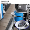 ZONESUN ZS-TB260RA Automatic Round Bottle Cap & Body Labeling Machine