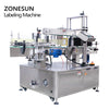 ZONESUN ZS-TB600T Automatic Vertical Type Three Side Square Labeling Machine