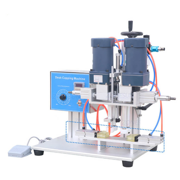 ZONESUN ZS-XG6100 Desktop Dropper  Screw Plastic Glass Bottle Cap Capping Machine