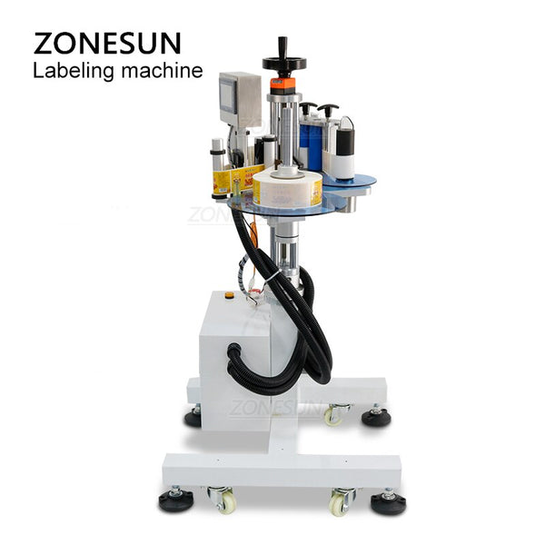 ZONESUN ZS-TB852 Round Surface Flat Side Labeling Machine