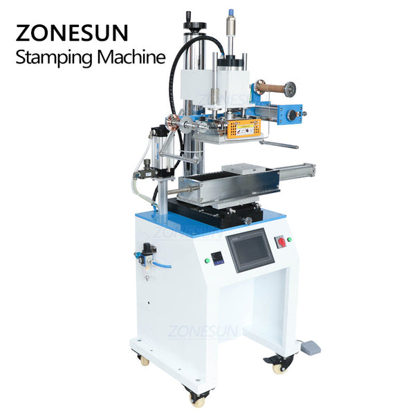 ZONESUN ZY-819R Simulator Cursived Surface Pneumatic Stamping Machine