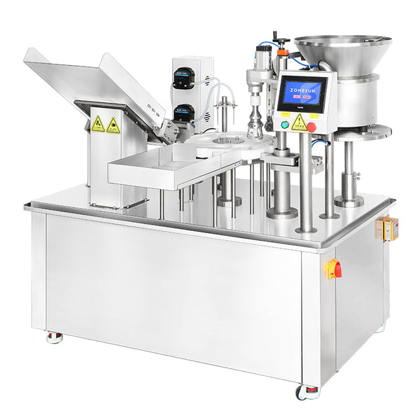 ZONESUN ZS-AFC37 Rotary High Speed Monoblock Filling and Capping Machine