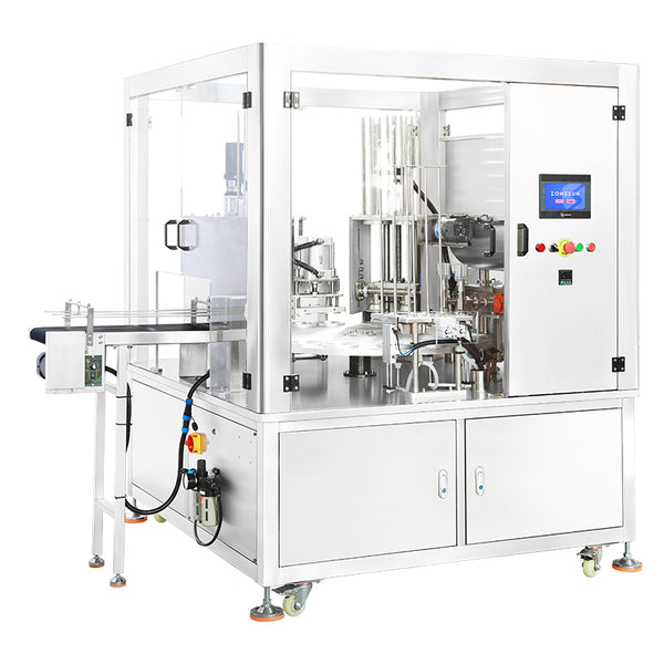 ZONESUN ZS-AFS02 Plastic Cup Piston Pump Filling and Sealing Machine