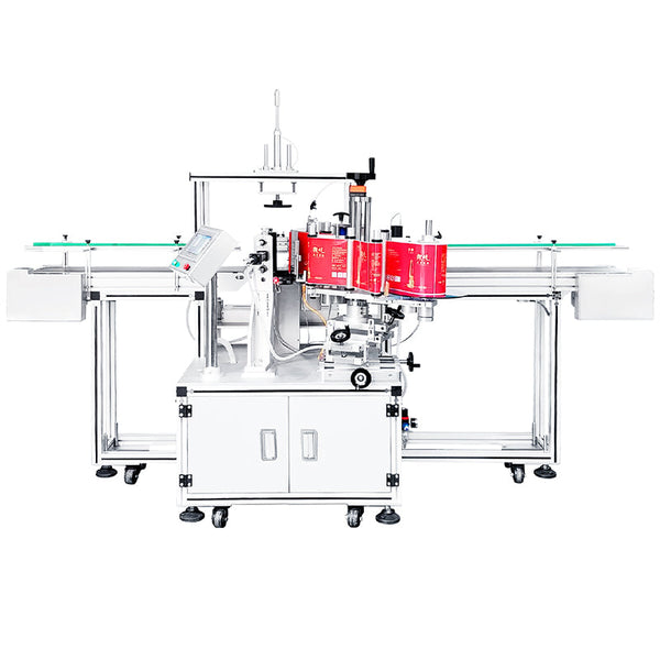 ZONESUN ZS-SL25 Square Flat Bottle Wrap-around One Circle Labeling Machine