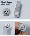 ZONESUN Custom Steel Metal Stamps Mold Marking Tool Jewelry Embossing