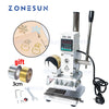 ZONESUN ZS-90 Digital Leather Hot Foil Stamping Machine Machine