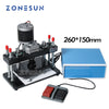 ZONESUN 26x15cm Electrical Leather Die Cutting Machine Photo Paper Mold Cutter