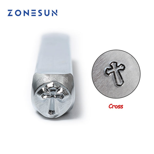 ZONESUN Custom Steel Metal Stamps Mold Marking Tool Jewelry Embossing