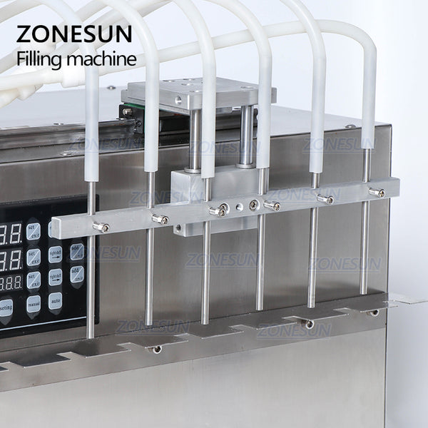 ZONESUN 6 Heads Self-priming Bag Liquid Filling Machine ZS-DPSP6