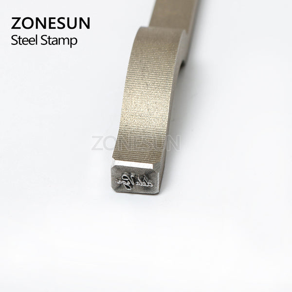 ZONESUN Custom Steel Stamp Mold Embossing Metal Jewelry Stamp