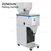 ZONESUN ZS-999 Granular Powder Racking Machine  Weighing Filling Machine 10-999g