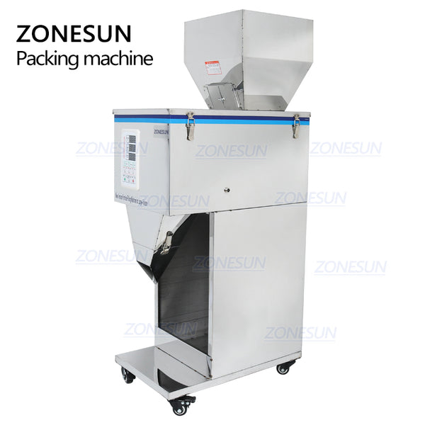 ZONESUN ZS-999 Granular Powder Racking Machine  Weighing Filling Machine 10-999g