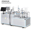 ZONESUN ZS-MSZH50R Automatic Cosmetic Paper Slider Box Carton Folding Cartoning Machine