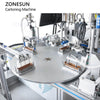 ZONESUN ZS-MSZH50R Automatic Cosmetic Paper Slider Box Carton Folding Cartoning Machine