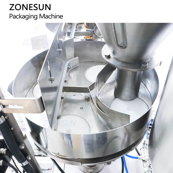 ZONESUN ZS-FS01 Automatic Popcorn Pack Granule and Paste Sachet VFFS Packing Machine