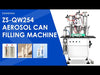 Spray Can filling machine