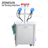 ZONESUN ZS-NIC1 Semi-automatic Negative Ion Dust Removal Machine Plastic Glass Bottle Air Rinser Cleaning Machine