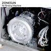 ZONESUN ZS-NIC1 Semi-automatic Negative Ion Dust Removal Machine Plastic Glass Bottle Air Rinser Cleaning Machine