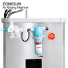 ZONESUN ZS-NIC1 Semi-automatic Negative Ion Dust Removal Machine Plastic Glass Bottle Air Rinser Cleaning Machine