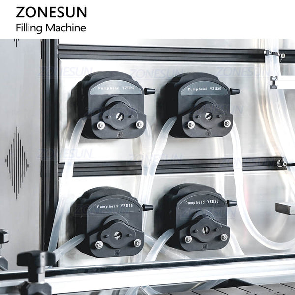 ZONESUN ZS-SVPP80C Automatic Peristalcti Pump Servo Motor Filling Machine