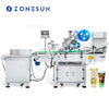 ZONESUN ZS-TB160H Horizontal Self-adhesive Sticker Hand Cream Plastic Soft Tube Labeling Machine