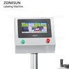 ZONESUN ZS-TB160H Horizontal Self-adhesive Sticker Hand Cream Plastic Soft Tube Labeling Machine