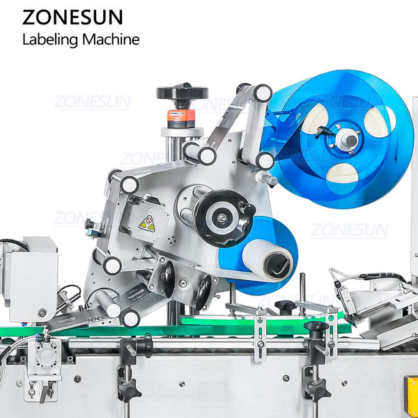 ZONESUN ZS-TB160H Horizontal Self-adhesive Sticker Hand Cream Plastic Soft Tube Labeling Machine