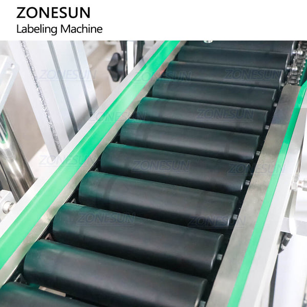 ZONESUN ZS-TB160H Horizontal Self-adhesive Sticker Hand Cream Plastic Soft Tube Labeling Machine