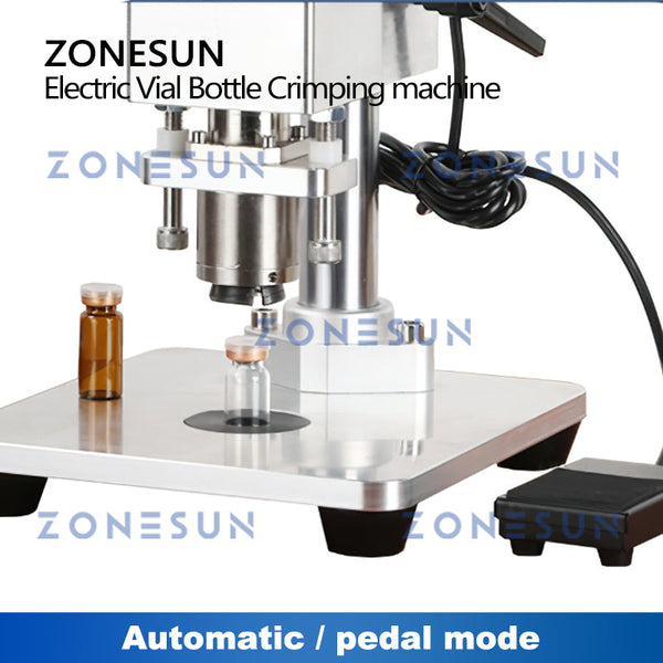 ZONESUN ZS-YG80D Electric Penicillin Bottle Capping Machine Easy Operation