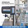 ZONESUN ZS-PL240LS Sauce Spice Honey  Sachet Ketchup Package Liquid Paste Filling Sealing Machine With Mixing Heating Function