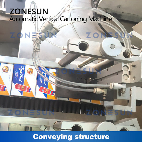 ZS-ZHJ50D Automatic Cartoning Box Sealing Packaging Machine