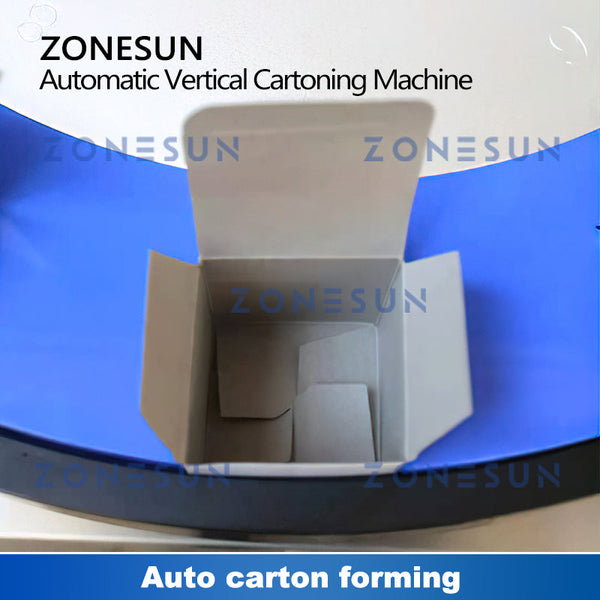 ZS-ZHJ50D Automatic Cartoning Box Sealing Packaging Machine