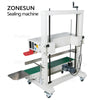 ZONESUN ZS-FR1100 Vertical Continuous Band Food Pouch Plastic Bag Heat Packing Sealing Machine