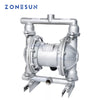 ZONESUN Air Operated Pneumatic Pumps Diaphragm Water Pump Filling Machine Tools ZS-QBY-K25