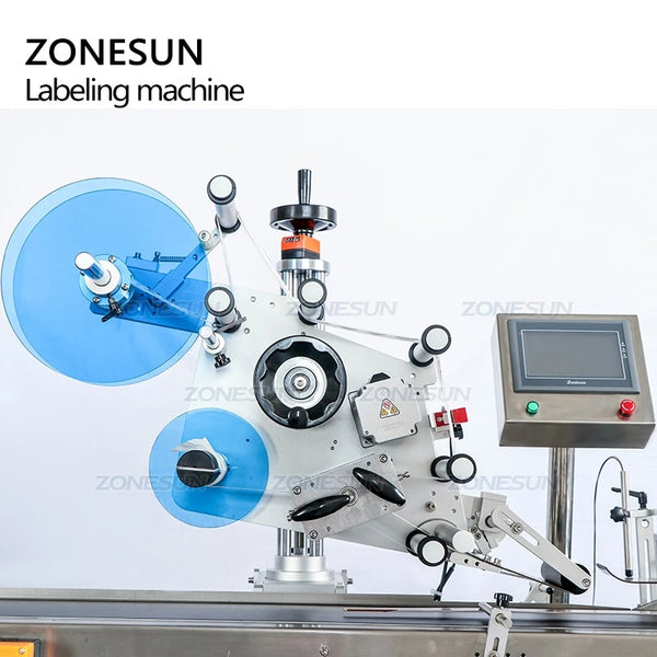 ZONESUN ZS TB833 Automatic Box Carton Sealing Folding Corner Labeling Machine