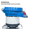 ZONESUN vibrator Feeder pump sprayer cap vibratory bowl feeder automatic bottle bowl sorter unscrambler for Capping Machine