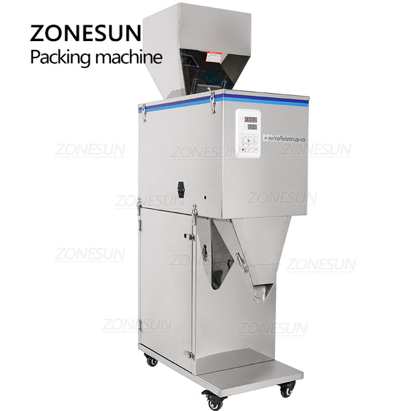 ZONESUN 20-5000g Granular Powder Food Racking Filling Machine DL-5000