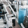 ZONESUN ZS-FAL180C6 Automatic Production Line Four Heads Paste Chocolate Showe Gel Jar Liquid Filling Capping And Labeling Machine