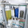 ZONESUN ZS-TB300Z Dual Use Automatic Bottle Labeling Machine Round and Square Bottle Sticker Double Sides Label Applicator