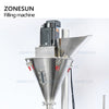 ZONESUN ZS-FM3A 50g-500g Automatic Powder Filling Machine Cosmetic Medical Fine Coffee Spice Bottle Auger Powder