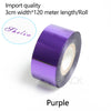 ZONESUN Hot foil Stamping Paper Heat Transfer Foil Roll - 3CM / purple