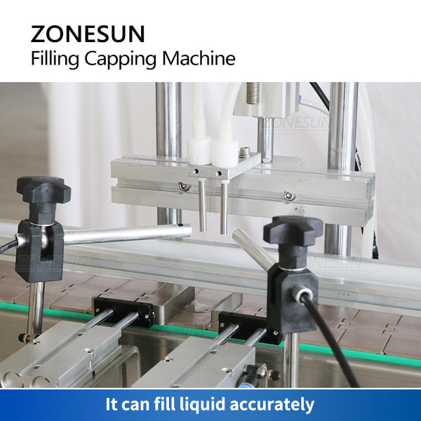 ZONEPACK Automatic Liquid Filling Capping Pressing Machine Rotary Plate Cap Feeder ZS-AFC9