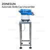 ZONESUN vibrator Feeder pump sprayer cap vibratory bowl feeder automatic bottle bowl sorter unscrambler for Capping Machine