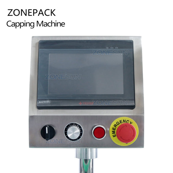 ZONESUN ZS-XG16DV Custom Automatic Capping Machine Wine Bottle Cork Cap Pressing Machine Screw Cap