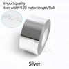 ZONESUN Hot foil Stamping Paper Heat Transfer Foil Roll - 4cm / silver